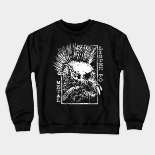 Metal <3 Crewneck Sweatshirt